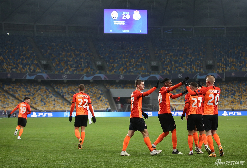 [欧冠]皇马0-2负顿涅茨克矿工 出线告急
