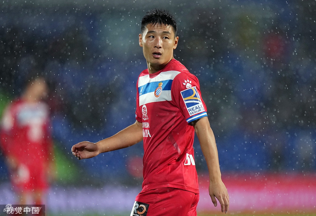 [西甲]西班牙人1-2赫塔菲 武磊89分钟替补上场