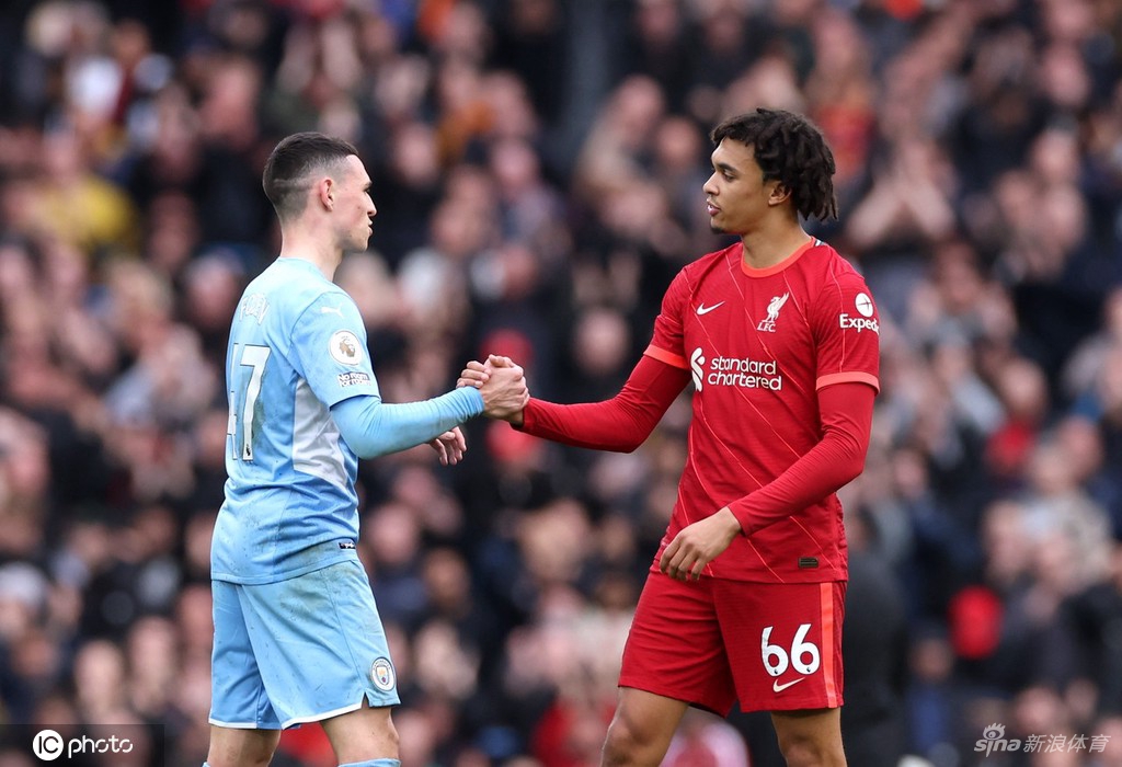 [英超]争顶大战！曼城2-2平利物浦