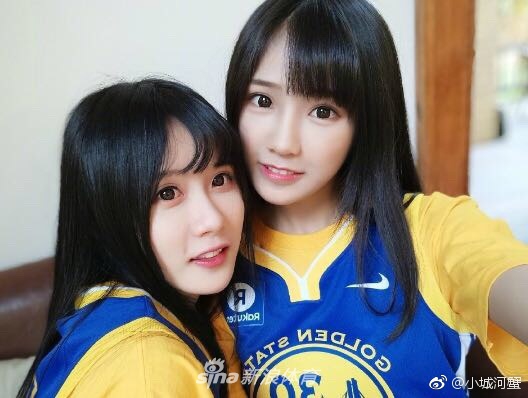 勇士国内女球迷集合 颜值身材大赞