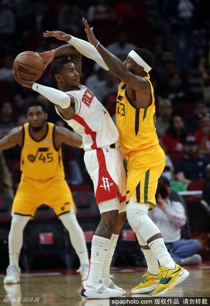 [NBA常规赛]爵士132-127火箭