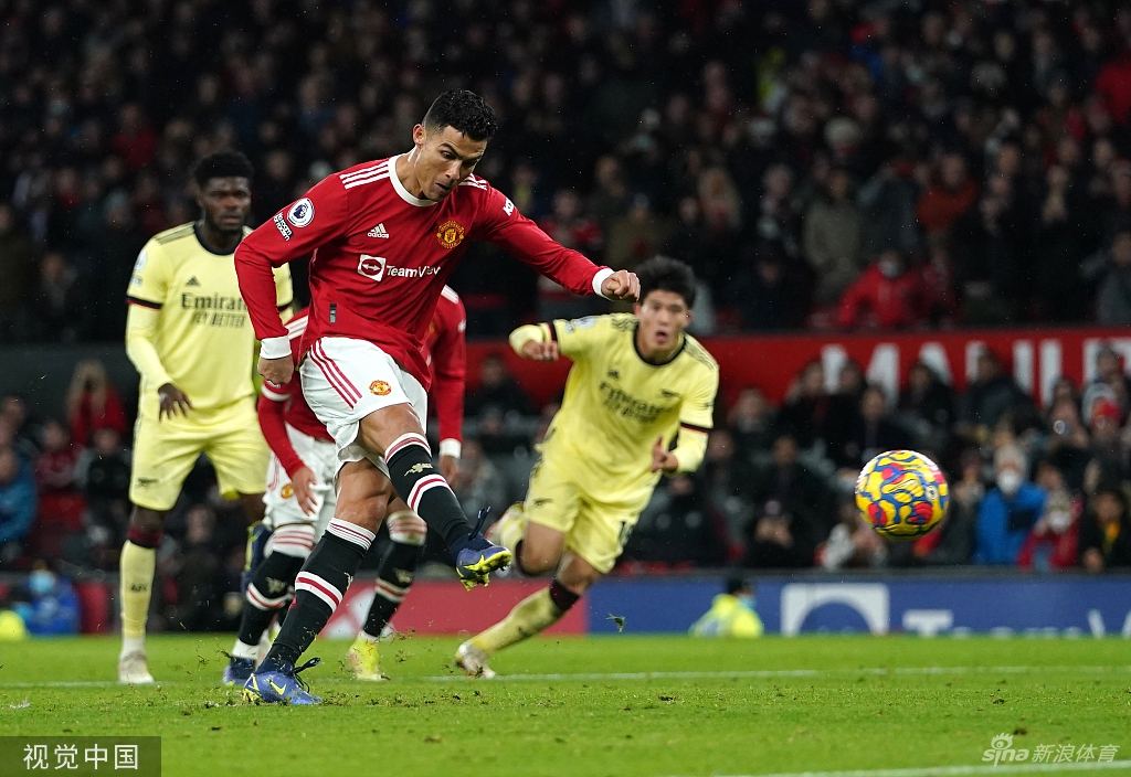 [英超]曼联3-2阿森纳 C罗梅开二度