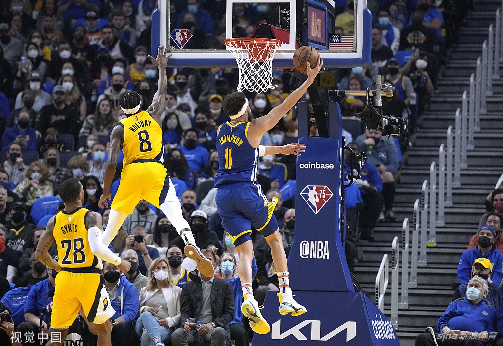 [NBA常规赛]步行者vs勇士