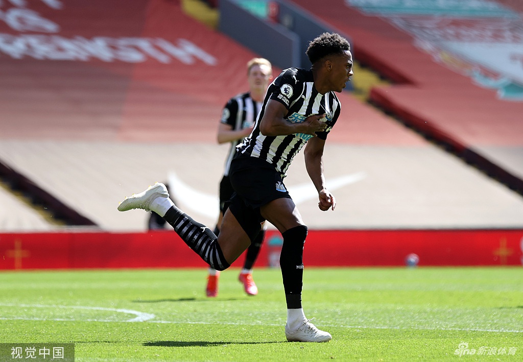 [英超]利物浦第95分钟被扳平 1-1平纽卡斯尔