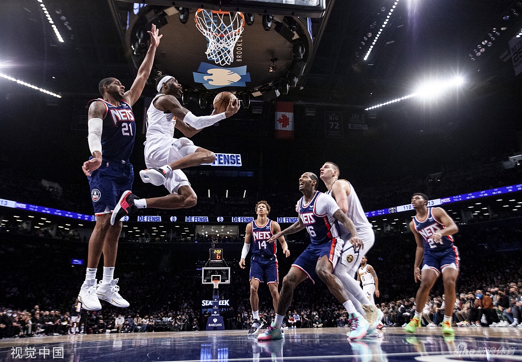 [NBA常规赛]掘金124-118篮网