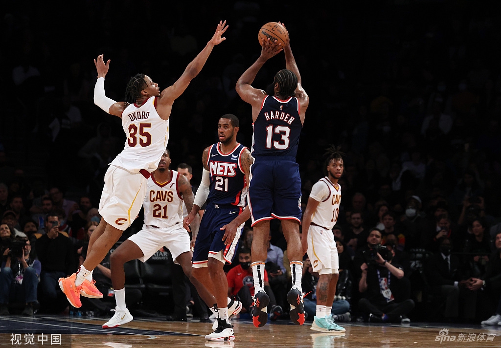 [NBA常规赛]骑士99-109篮网