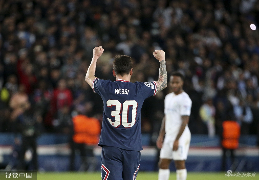 [欧冠]大巴黎2-0曼城 梅西破门