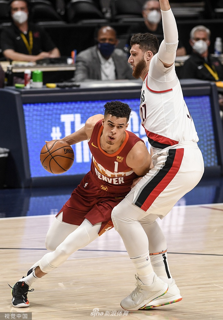 [NBA季后赛]开拓者109-128掘金 约基奇38分力压利拉德