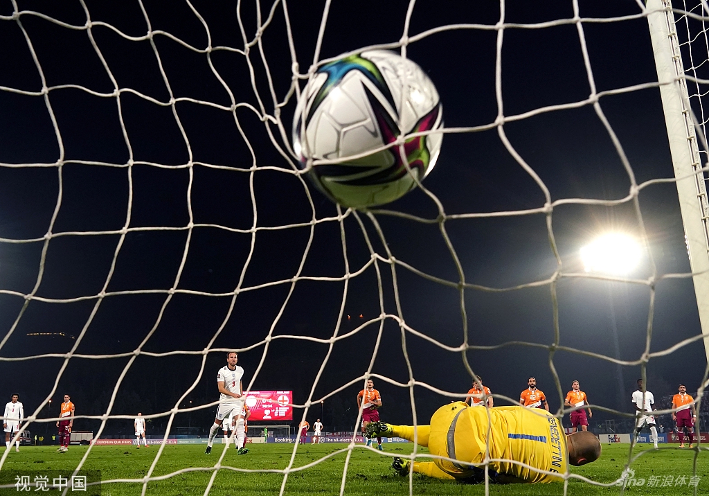 [世预赛]英格兰10-0晋级世界杯 凯恩大四喜