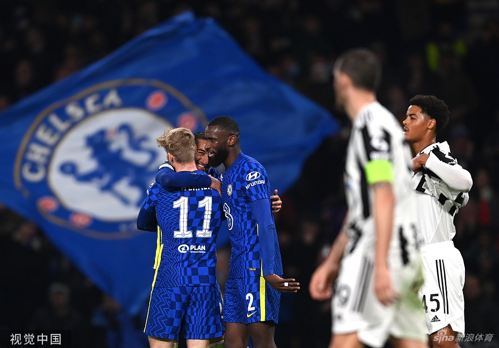 [欧冠]切尔西4-0尤文 查洛巴维尔纳破门