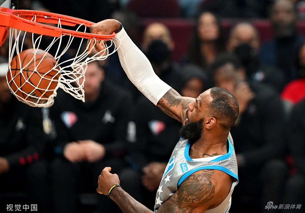 [NBA全明星赛]杜兰特队160-163詹姆斯队