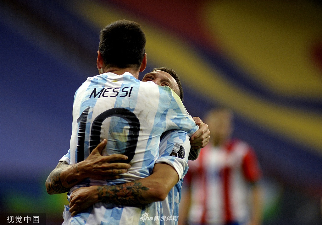 [美洲杯]阿根廷1-0巴拉圭 梅西成队史出场王