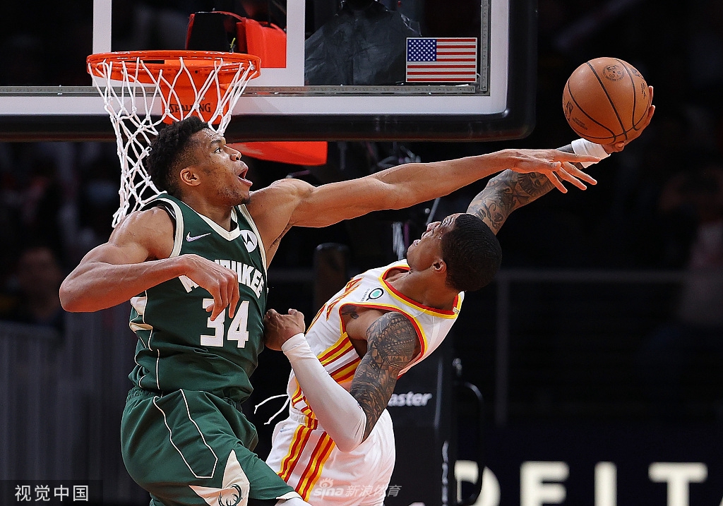 [NBA常规赛]雄鹿100-120老鹰