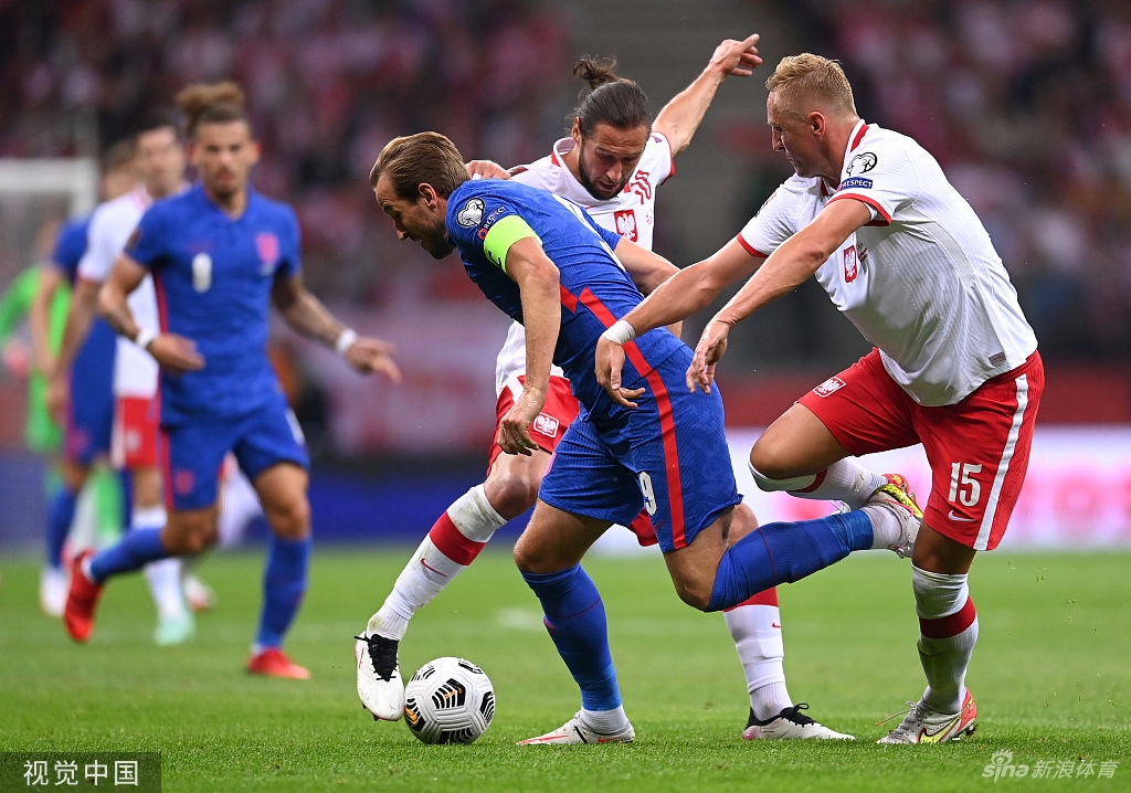 [世预赛]波兰1-1英格兰 凯恩轰世界波