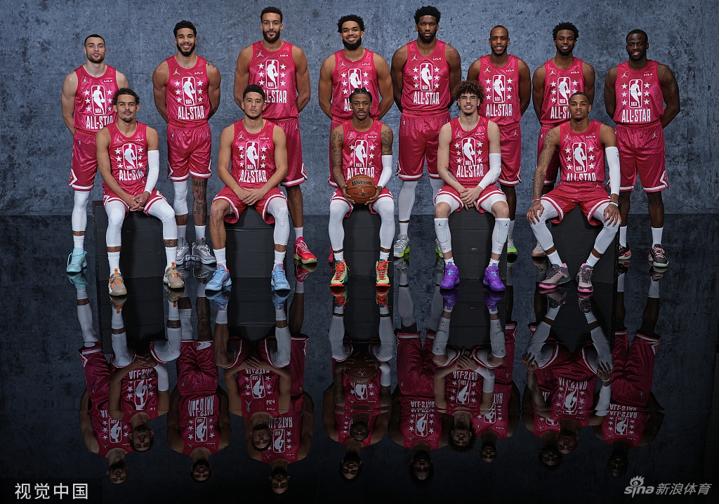 詹姆斯领衔全明星拍摄写真