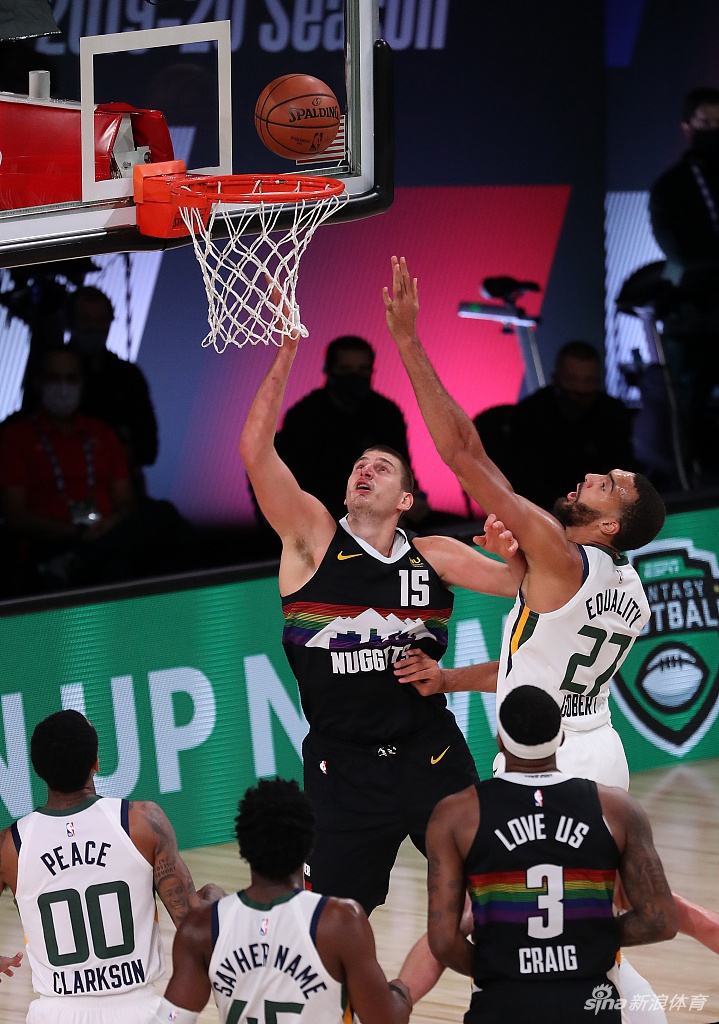 [NBA季后赛]掘金4-3淘汰爵士晋级 约基奇30+14