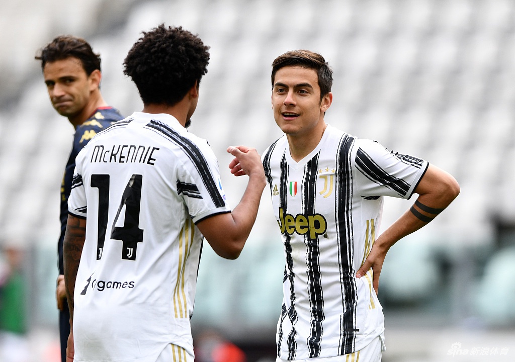 [意甲]尤文3-1热那亚 C罗中柱莫拉塔破门