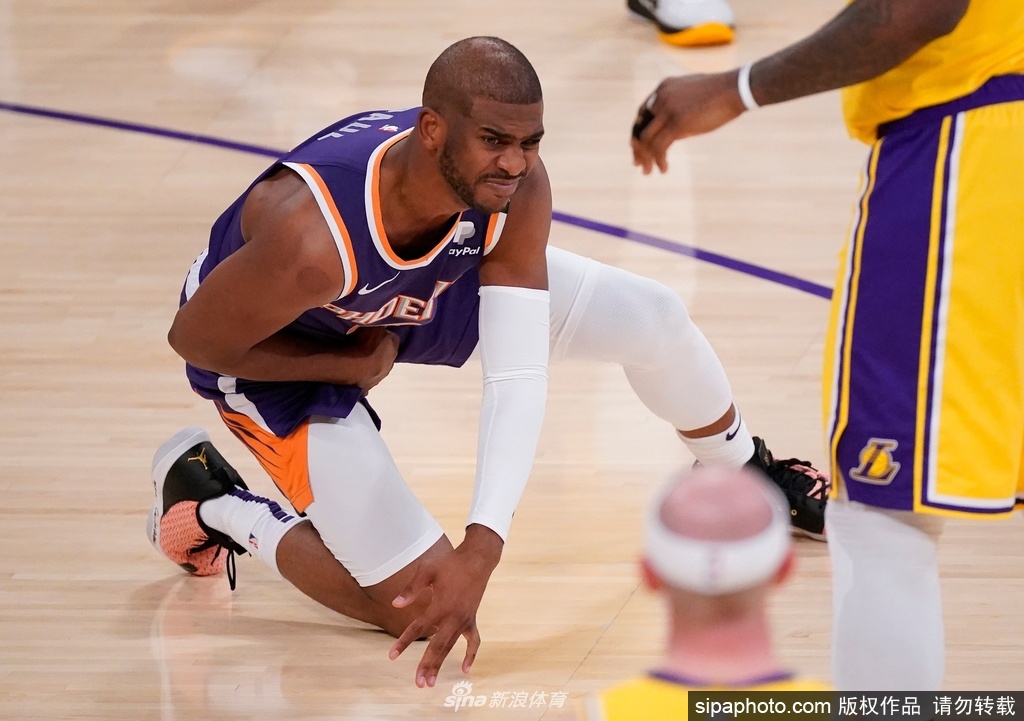 [NBA季后赛]太阳95-109湖人 浓眉豪取34分11篮板