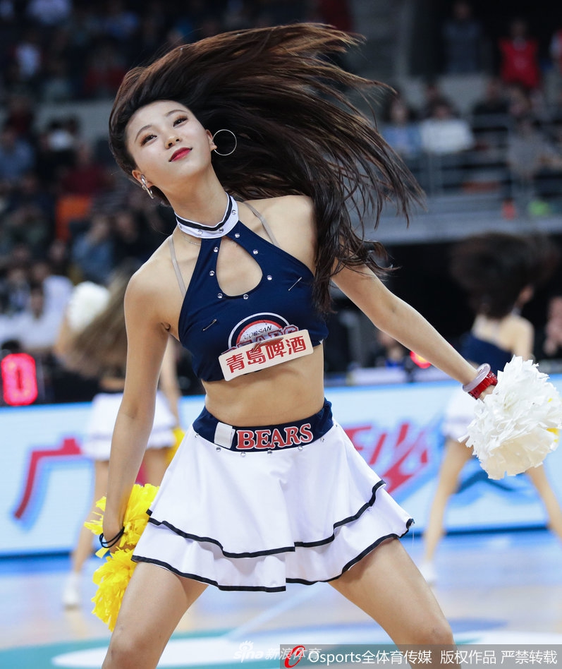 CBA第41轮拉拉队美女热舞精选