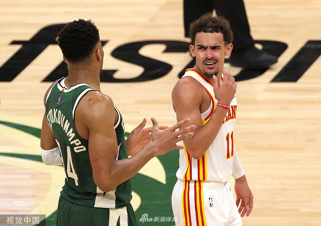 [NBA东部决赛]老鹰116-113雄鹿 特雷杨48分总分1-0