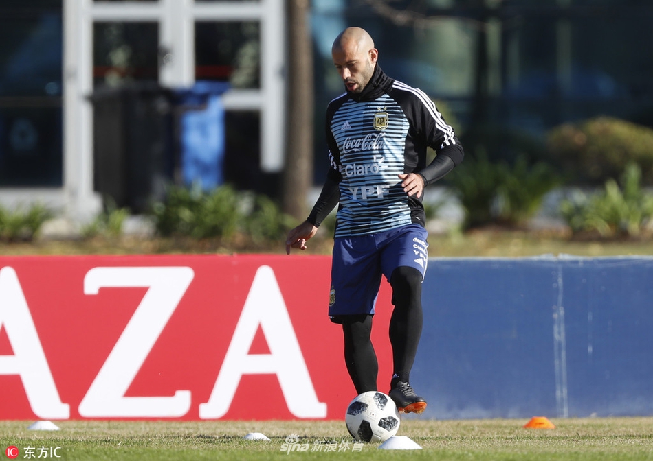 阿根廷备战世界杯热身赛