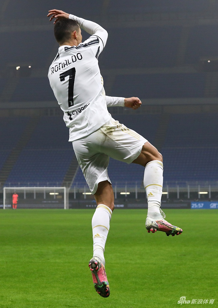 C罗超越卢卡库登顶意甲射手榜 连续14赛季进球超25个