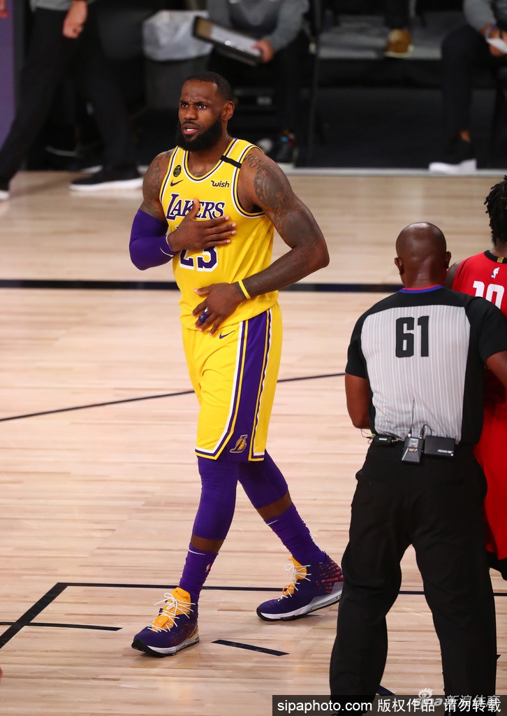 [NBA季后赛]湖人110-100获胜 总分3-1领先