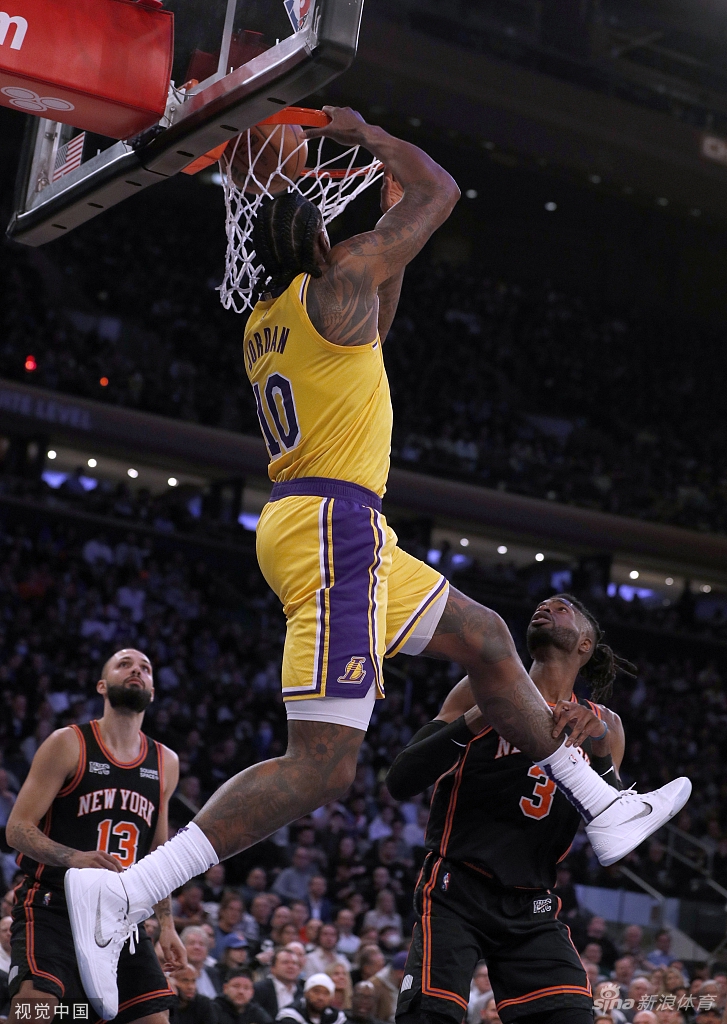 [NBA常规赛]湖人100-106尼克斯