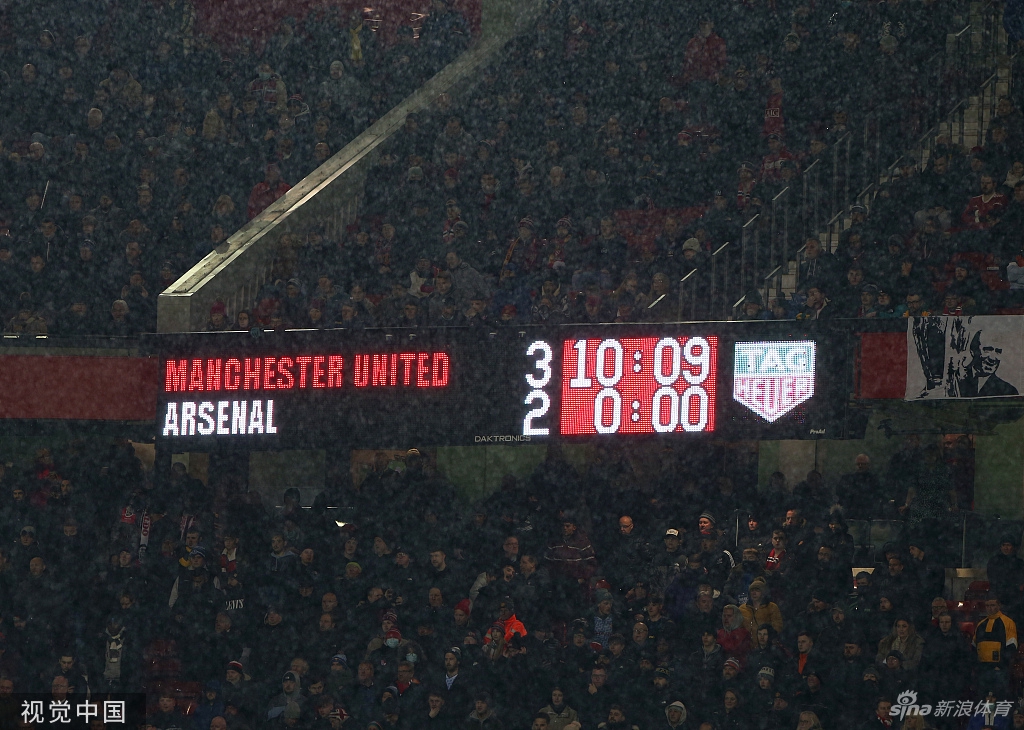 [英超]曼联3-2阿森纳 C罗梅开二度