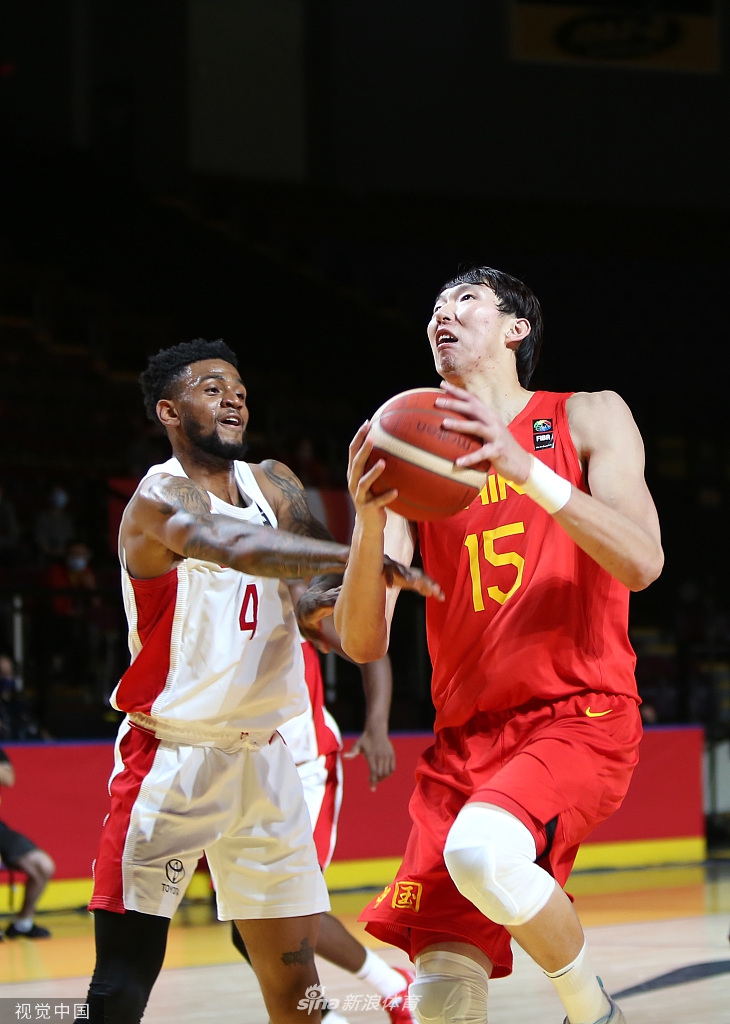 [奥运落选赛]中国男篮79-109加拿大 胡明轩24分