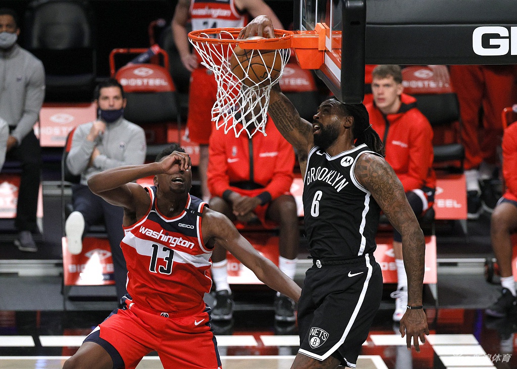 [NBA季前赛]奇才114-119篮网 欧文杜兰特合砍33分