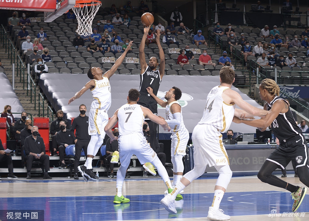 [NBA]篮网109-113独行侠 欧文杜兰特空砍65分