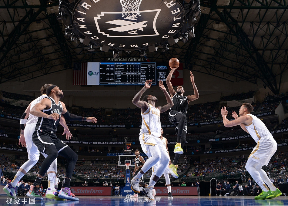 [NBA]篮网109-113独行侠 欧文杜兰特空砍65分