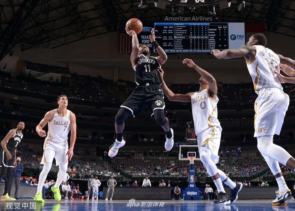 [NBA]篮网109-113独行侠 欧文杜兰特空砍65分