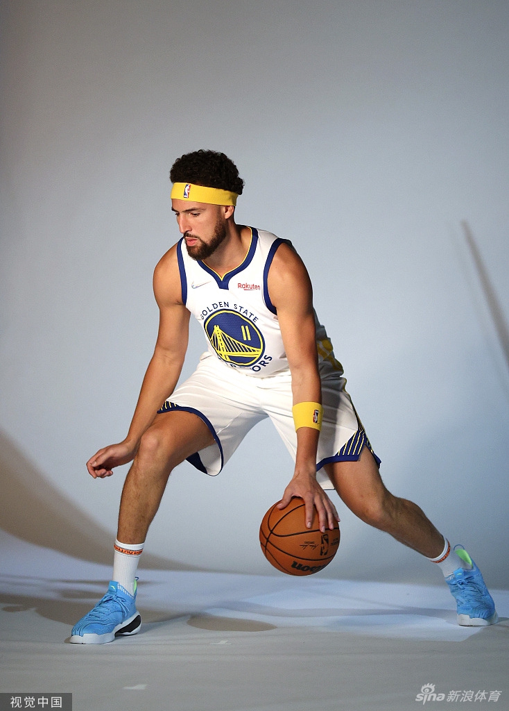 [NBA]勇士队媒体日库里汤神合体