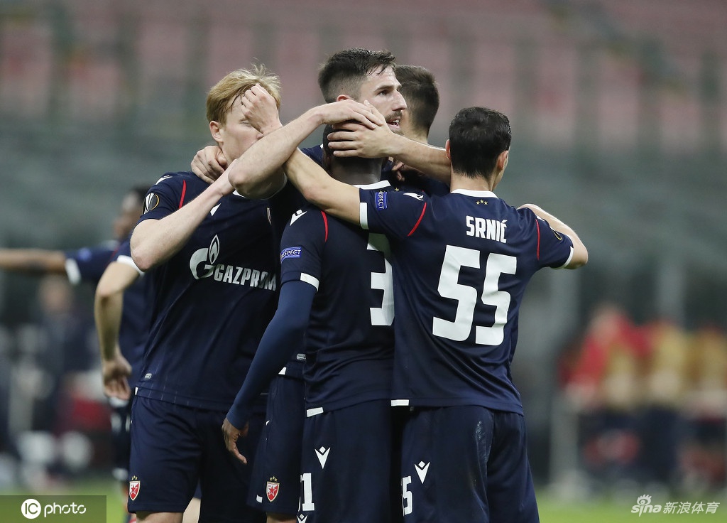 [欧联杯]AC米兰1-1红星 米兰客场进球多晋级