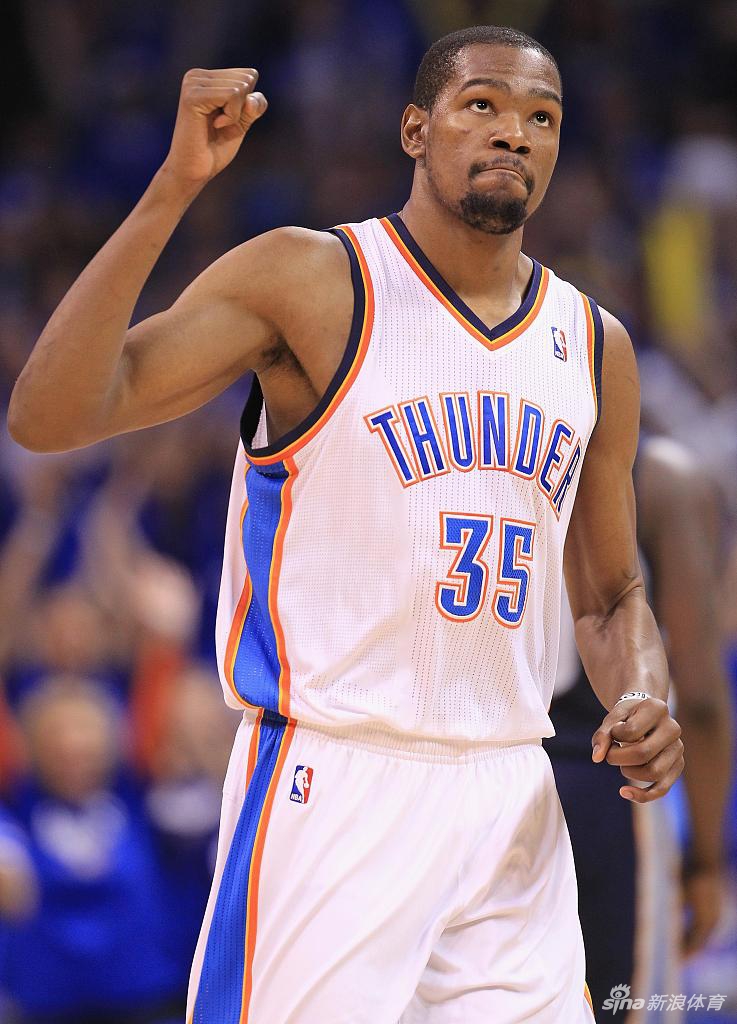 杜兰特职业生涯球衣回顾 哪一款让人记忆深刻