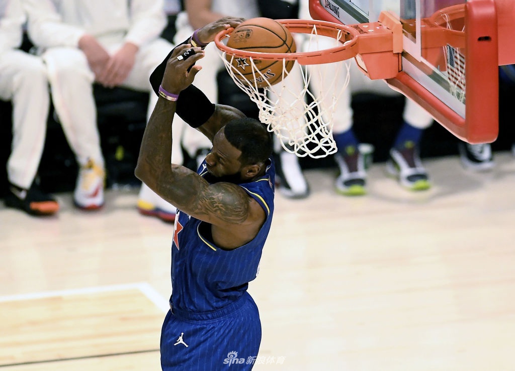 [2020NBA全明星赛]字母哥队155-157詹姆斯队