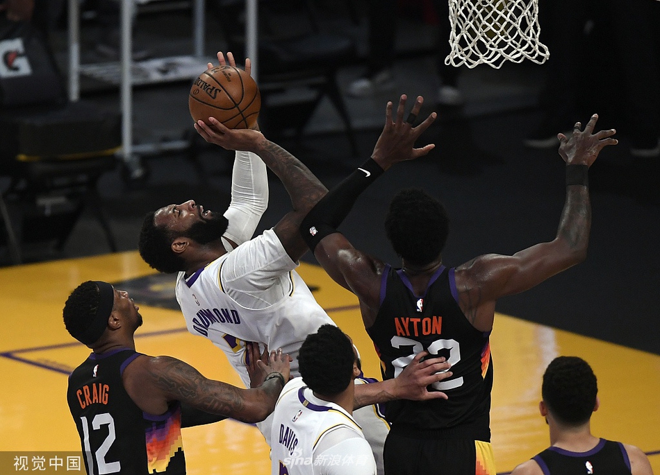 [NBA]太阳110-123湖人 浓眉砍42分12篮板