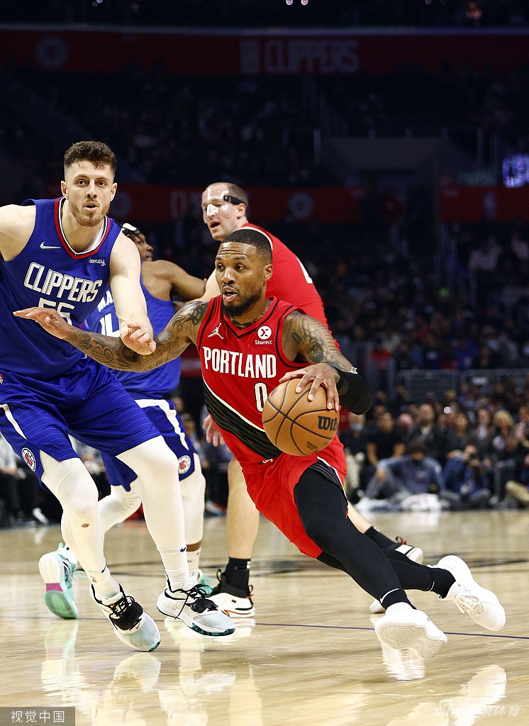 [NBA常规赛]开拓者109-117快船