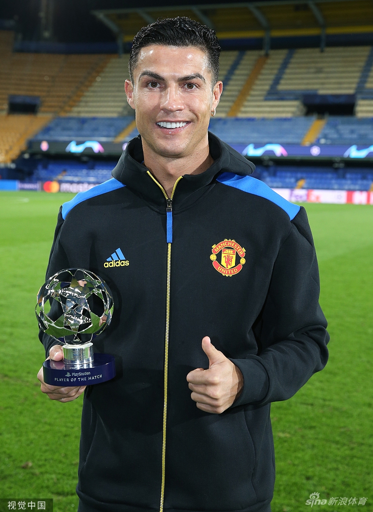 [欧冠]比利亚雷亚尔0-2曼联 C罗桑乔破门