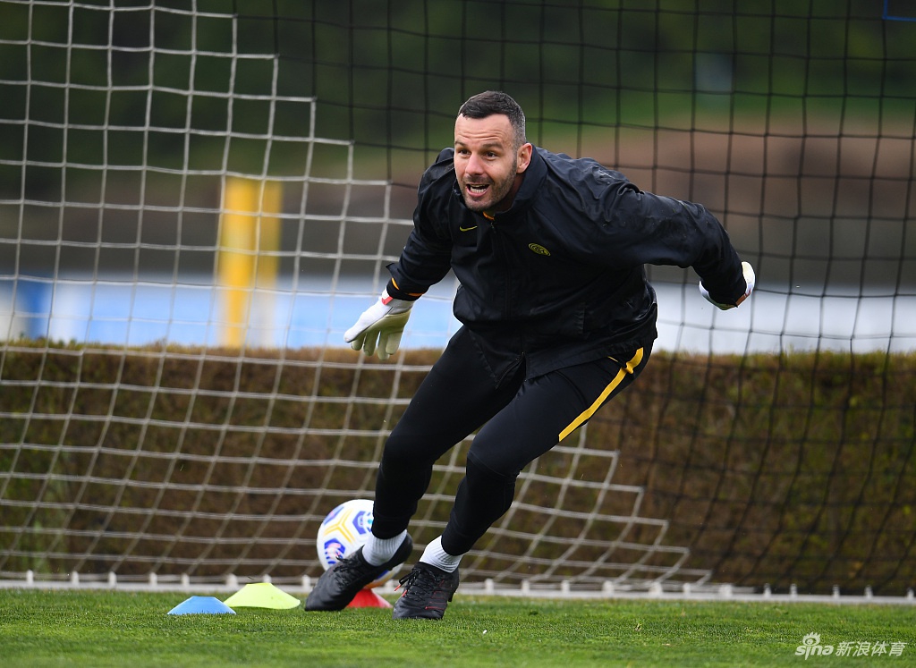 国米门将汉达诺维奇新冠检测呈阳性