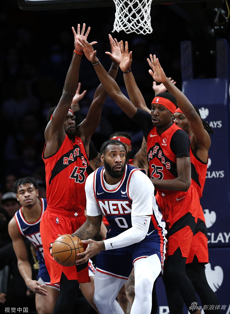 [NBA]猛龙133-97篮网 KD西帝坐看大败