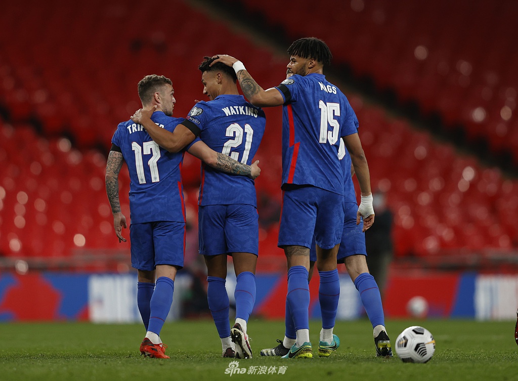 [世预赛]英格兰5-0圣马力诺 勒温两球