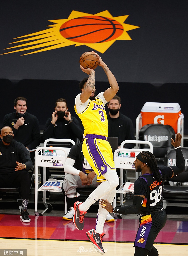 [NBA季后赛]湖人109-102太阳 总分扳成1-1