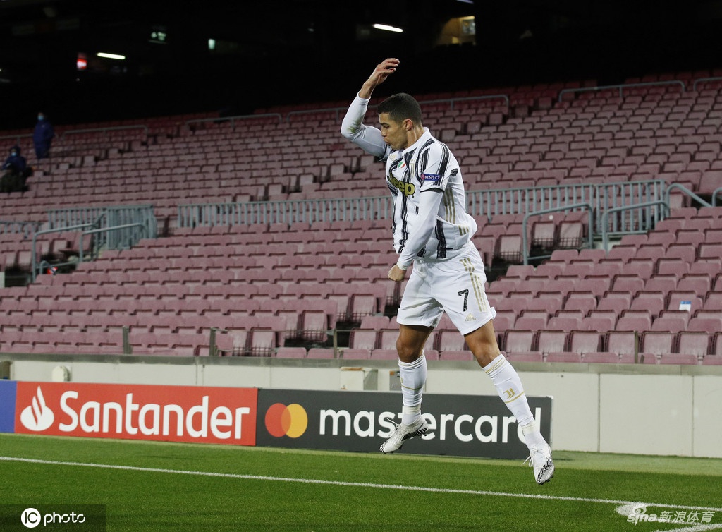 [欧冠]巴萨主场0-3尤文 C罗2球改写纪录