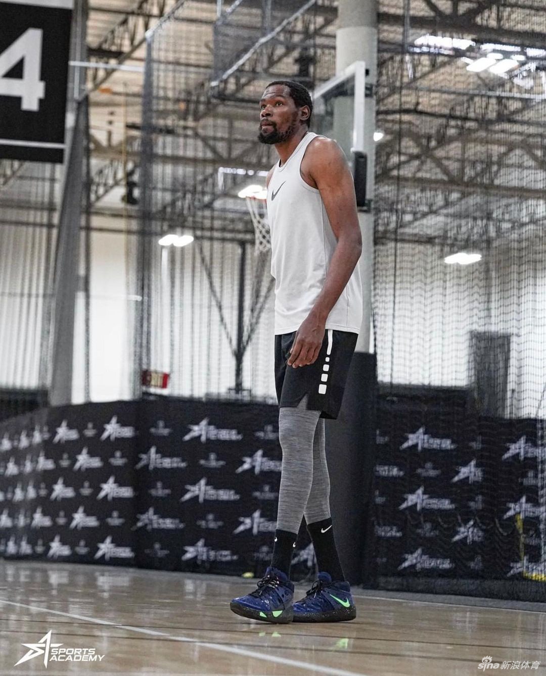 杜兰特最新训练照火力全开 期待KD王者归来