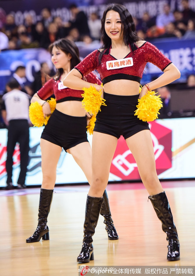 CBA第41轮拉拉队美女热舞精选