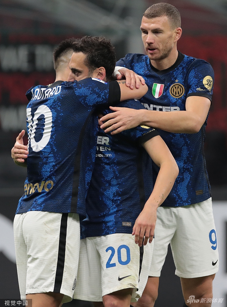 [意甲米兰德比]AC米兰1-1国米 劳塔罗失点