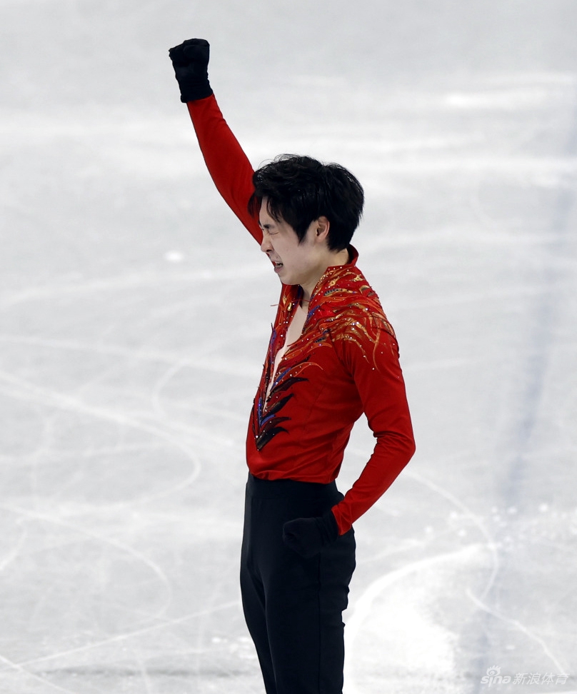 新浪直击花滑自由滑金博洋第九